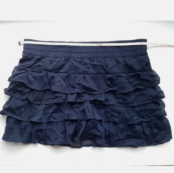 Zenana Outfitters Tiered Layered Chiffon Ruffle Skirt - Picture 2 of 5